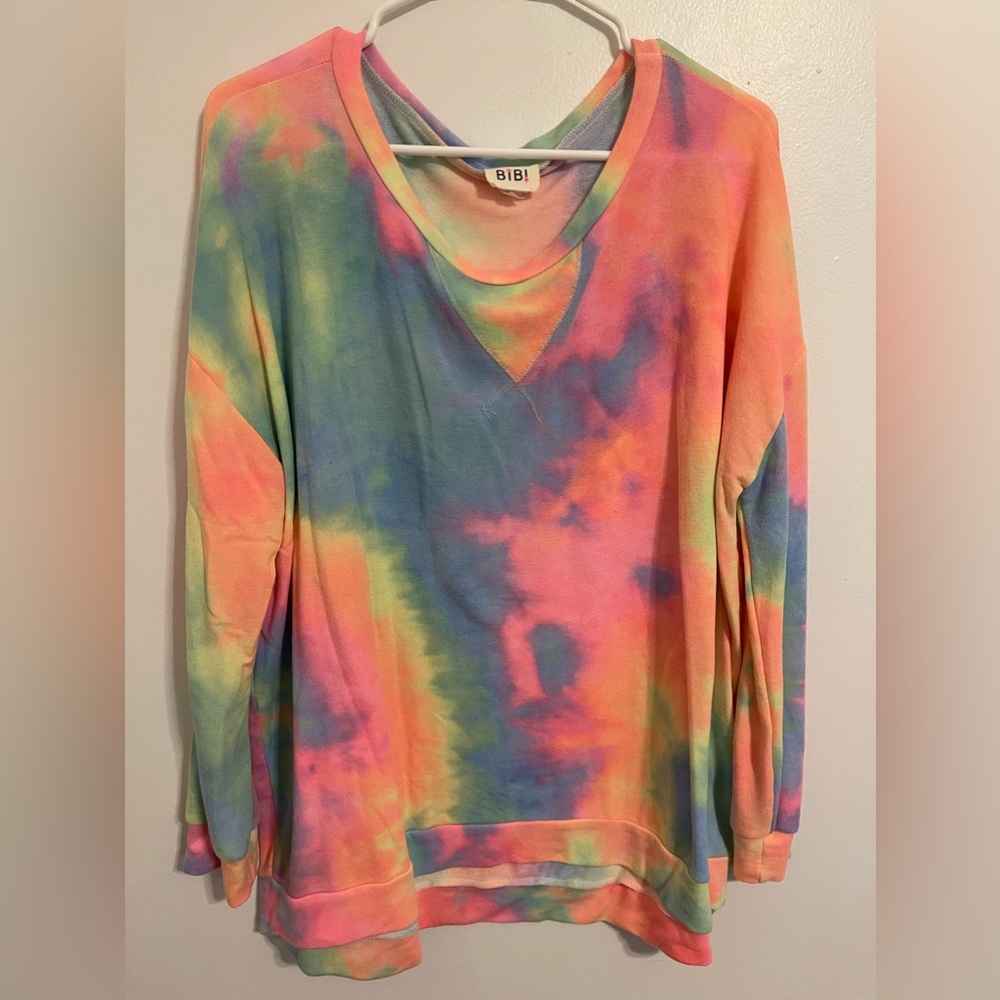 BiBi the dye pullover size large